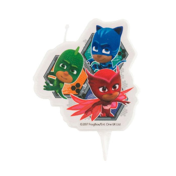 Bougies anniversaire "PJ MASKS"