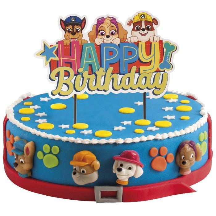 Cake topper "PAT'PATROUILLE"