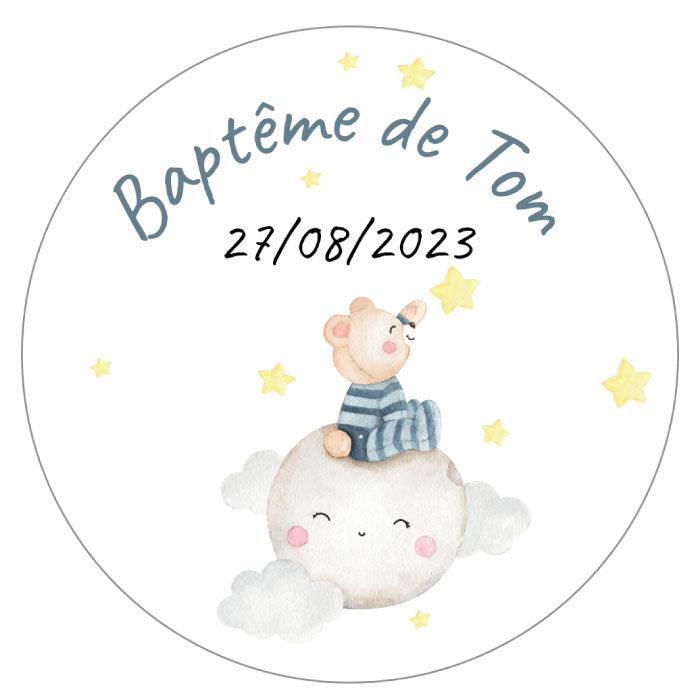Stickers personnalisés bapteme/communion