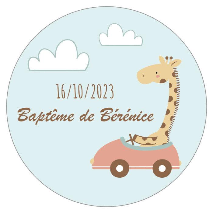 Stickers personnalisés bapteme/communion