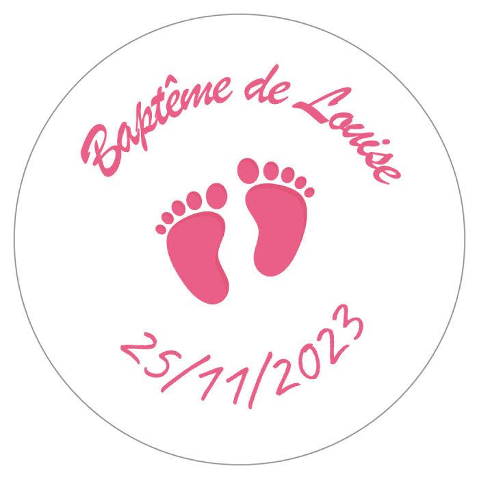 Stickers personnalisés bapteme/communion