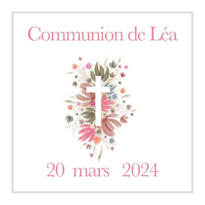 Stickers personnalisés bapteme/communion