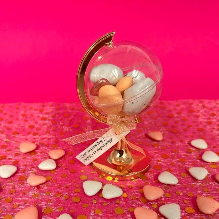 Globe argent ou rose gold