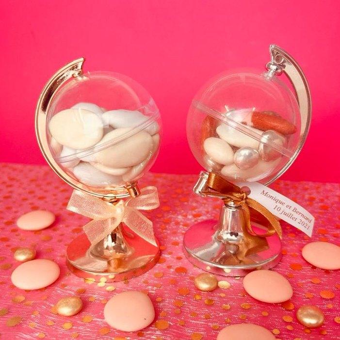 Globe argent ou rose gold