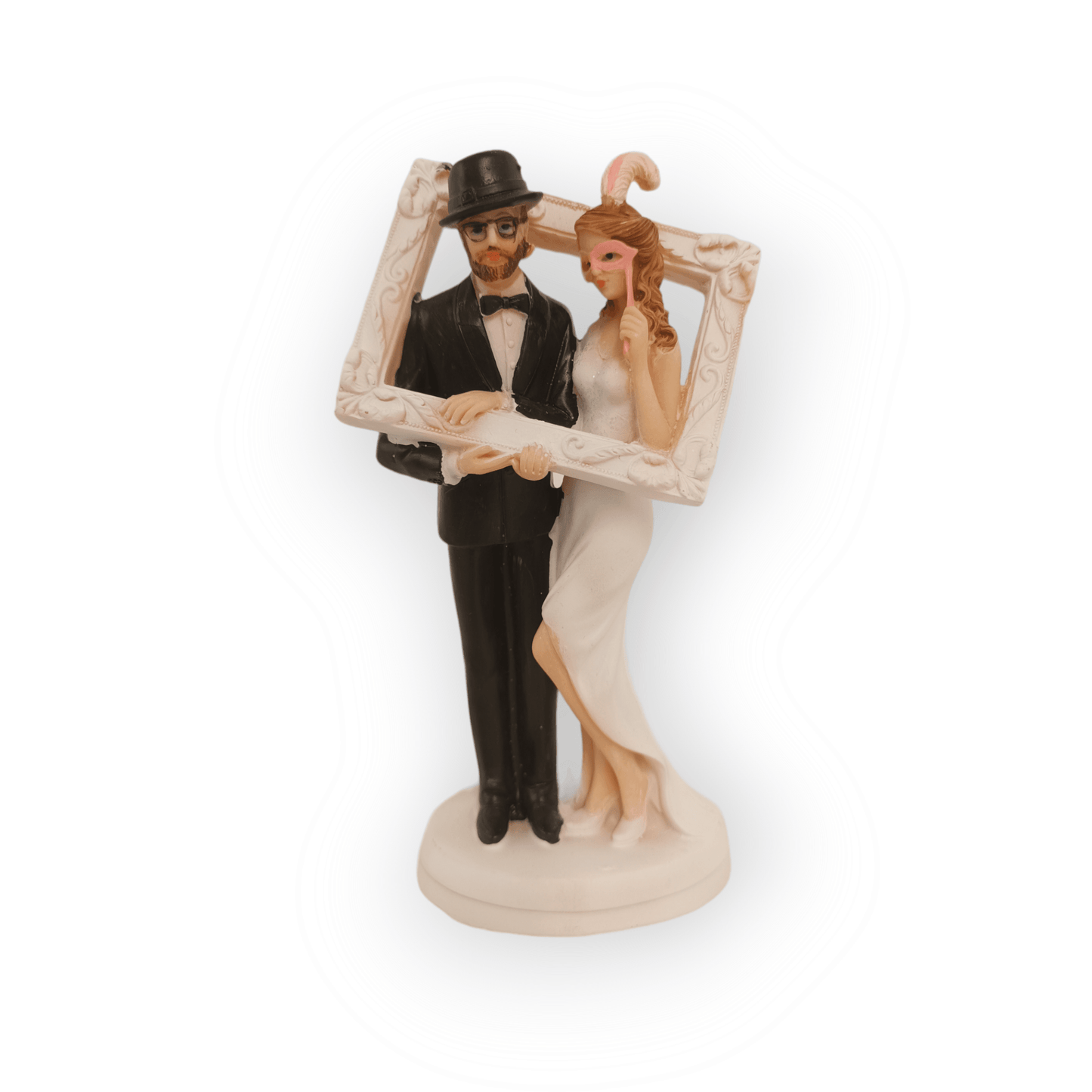 Figurine couple "CADRE"