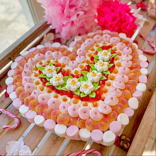 Gâteau de bonbons "Cœur"