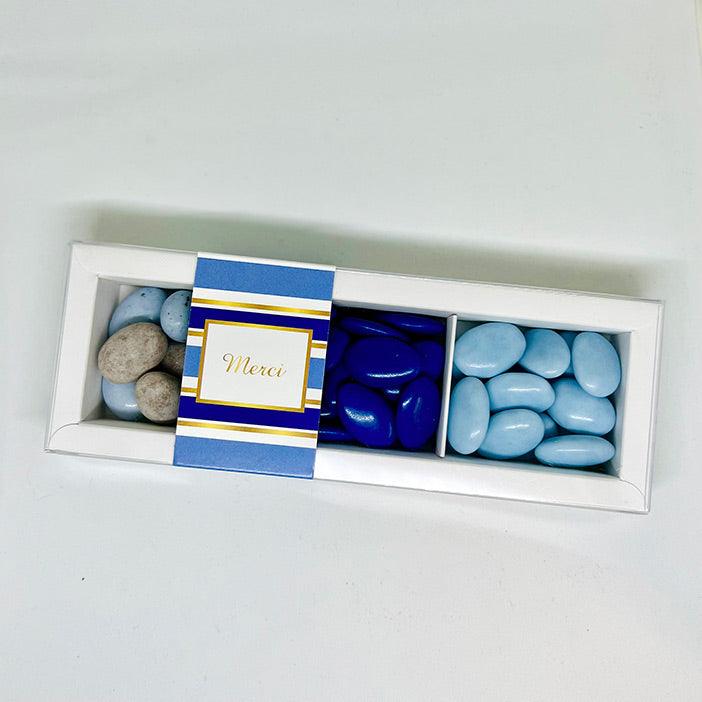 Coffret rayé "merci"