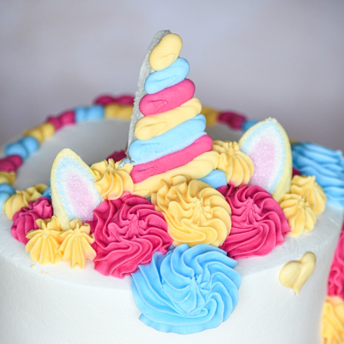 Gateau de bonbons Licorne