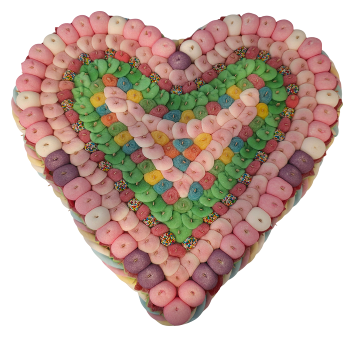 Gâteau de bonbons "Cœur"