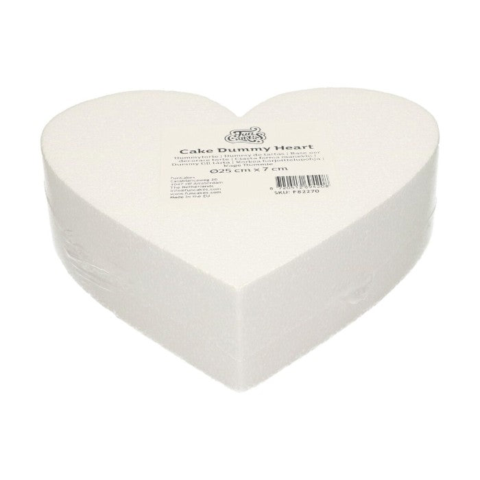 Support polystyrène Coeur (Cake dummy)