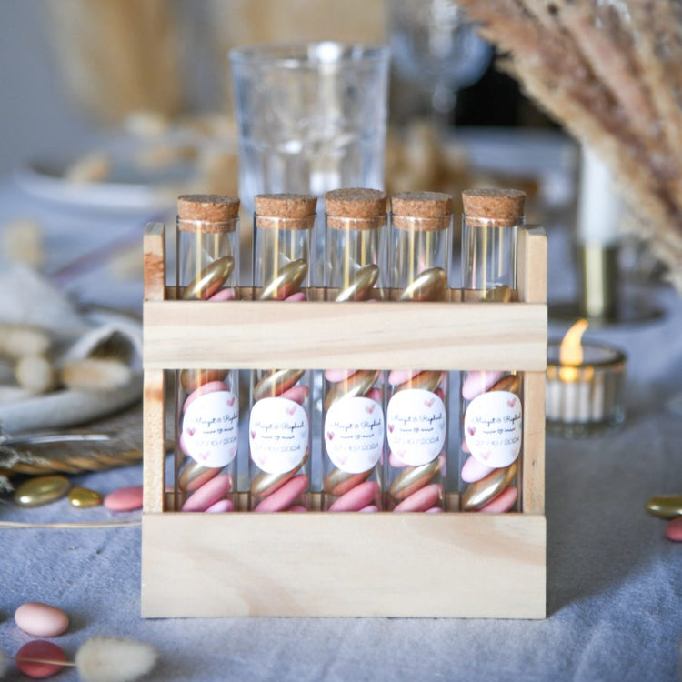 ÉPROUVETTES ET POTS EN VERRE