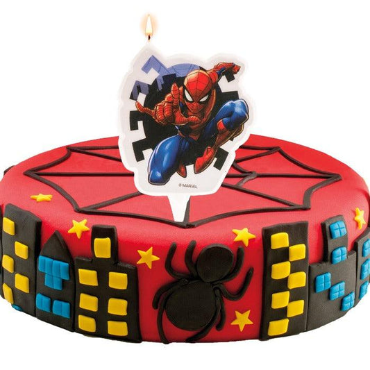 Bougies d'anniversaire "SPIDERMAN"