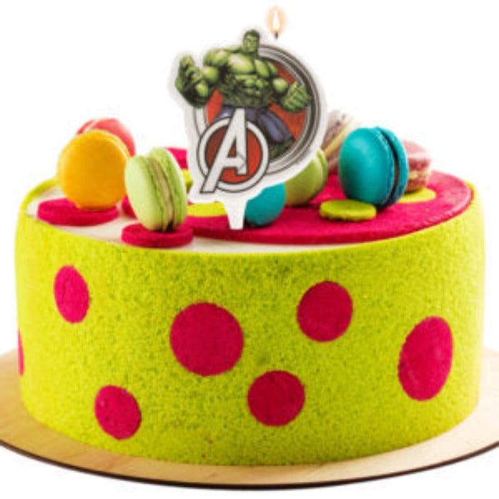 Bougies d'anniversaire "HULK"