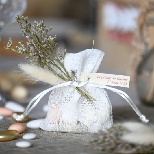 Etiquette cartonnée personnalisée