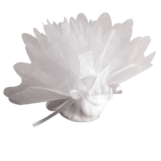 Lot de 25 Tulles Blanc