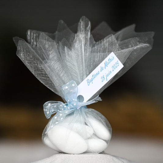 Lot de 25 Tulles Blanc