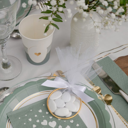 Lot de 4 Anneaux à dragées