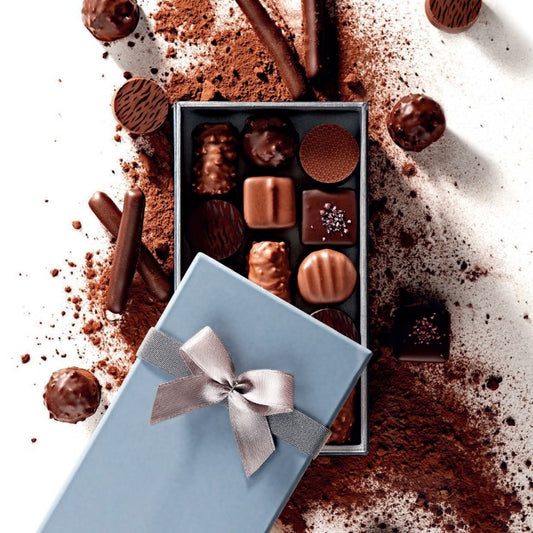 Ecrin de 33 chocolats assortis