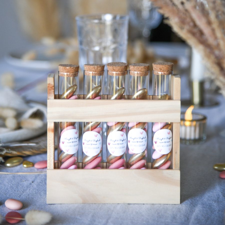 Eprouvette transparente 15cm