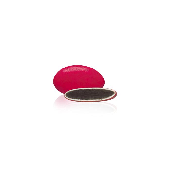 dragée chocolat noir 70% rose fuschia pour mariage ou baptême