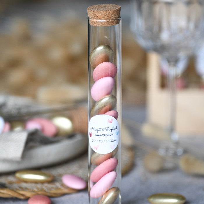 Eprouvette transparente 15cm