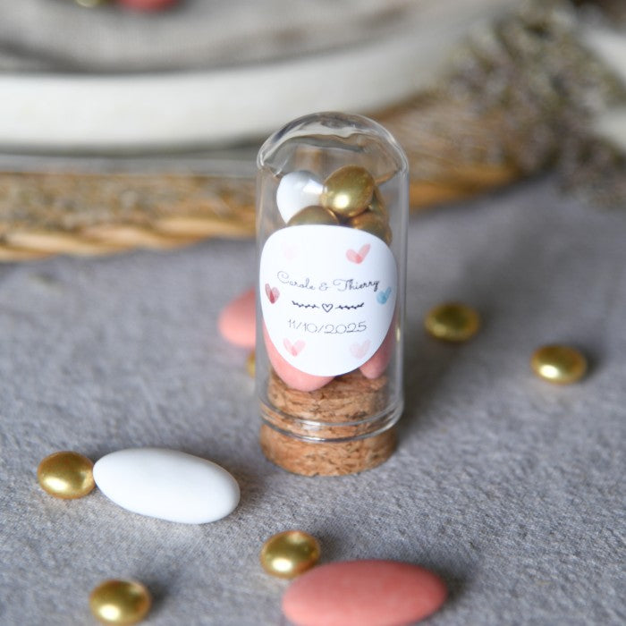 Mini éprouvette en verre