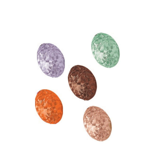 Sachet 200 g d’œufs de Pâques sous alu – Chocolat noir ou lait