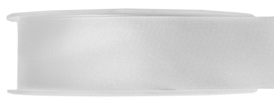 Ruban satin uni en bobine de 25 mètres