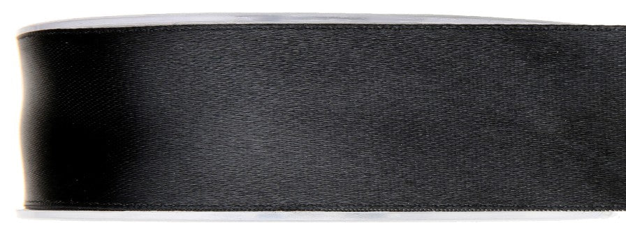 Ruban satin uni en bobine de 25 mètres