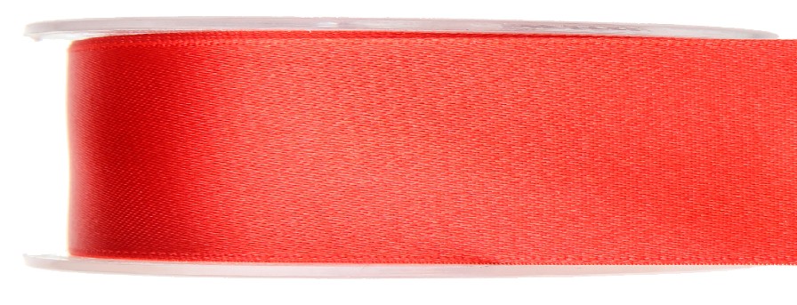 Ruban satin uni en bobine de 25 mètres