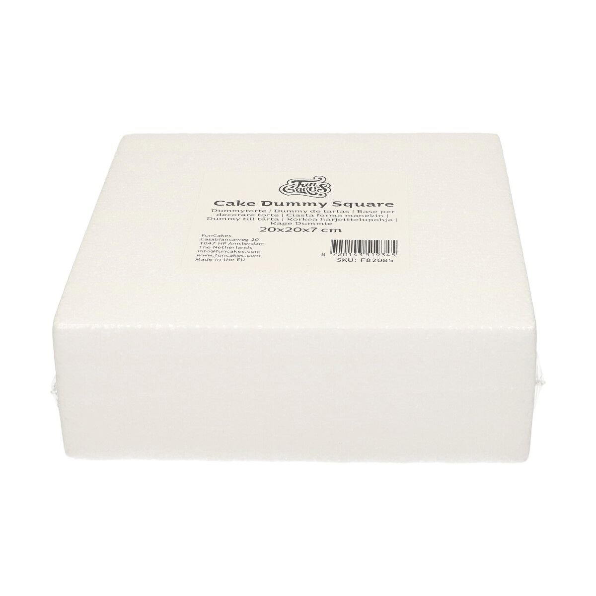 Support polystyrène carré (Cake dummy)