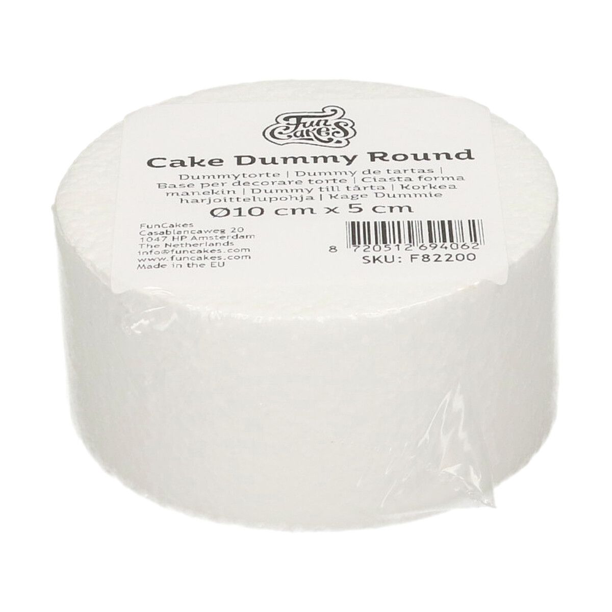 Support polystyrène rond (Cake dummy)