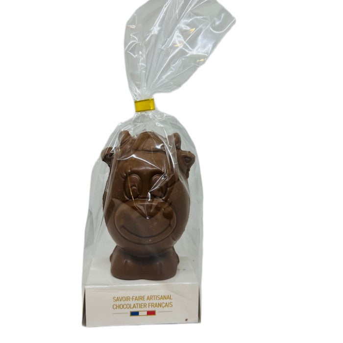 Vache en chocolat au lait & feuillantine – 100 g